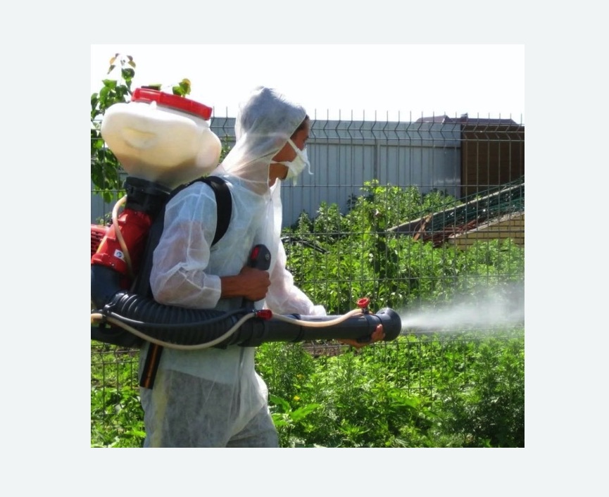 Акарицидная обработка территории в Абинске